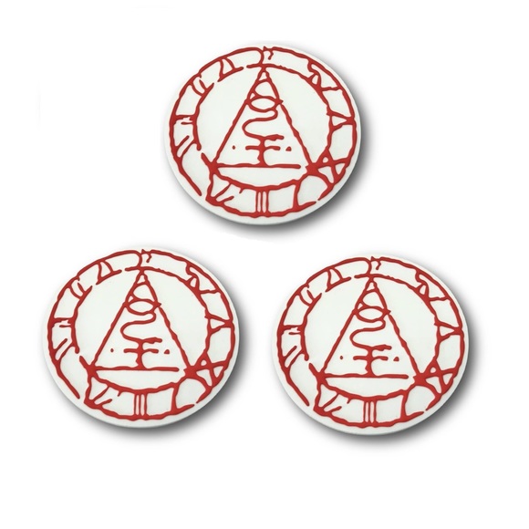 Silent Hill Rubber Coasters Set of 3 NEW Loot Crate - Picture 1 of 1